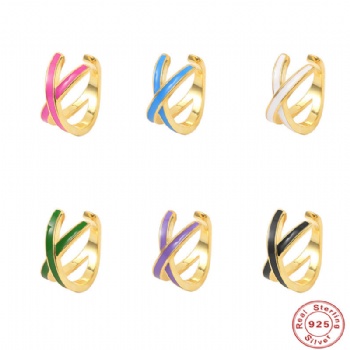 Fashion-Sterling-Silver- Earrings -NE52