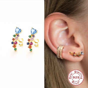 Fashion-Sterling-Silver- Earrings -NE56