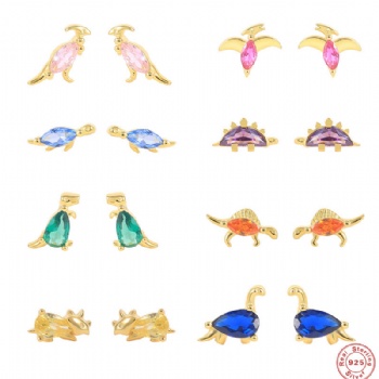 Fashion-Sterling-Silver- Earrings -NE57
