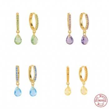 Fashion-Sterling-Silver- Earrings -NE58