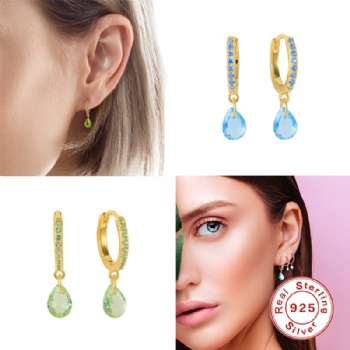 Fashion-Sterling-Silver- Earrings -NE58