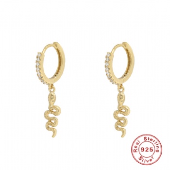Fashion-Sterling-Silver- Earrings -NE60