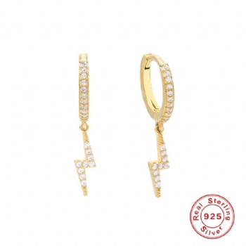 Fashion-Sterling-Silver- Earrings -NE61