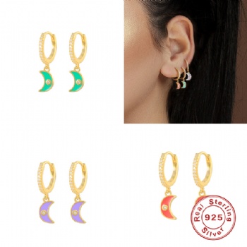 Fashion-Sterling-Silver--Earrings--NE62