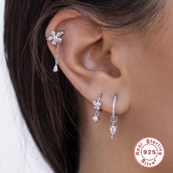 Fashion-Sterling-Silver--Earrings--NE65