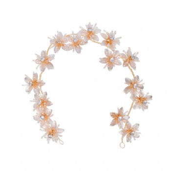Handmade Bridal crystal Headpiece +earrings D2323