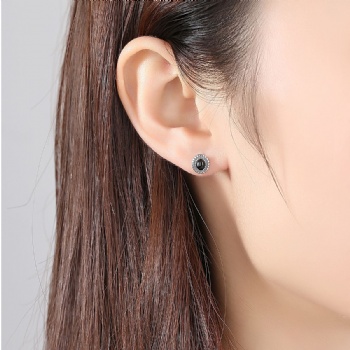 925 thai silver earring TS0206