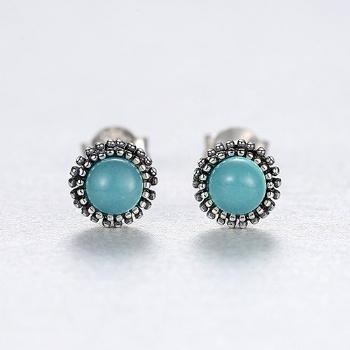 925 thai silver earring TS0209