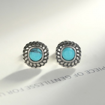 925 thai silver earring TS0211