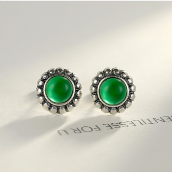 925 thai silver earring TS0212