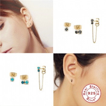 Fashion-Sterling-Silver-  Earrings  -NE2369