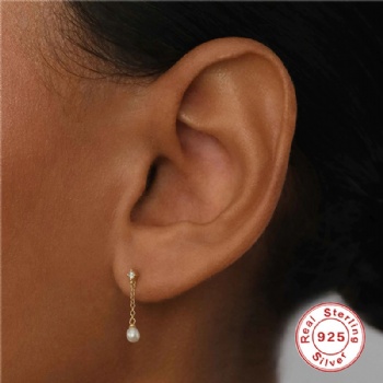Fashion-Sterling-Silver-  Earrings  -NE2377