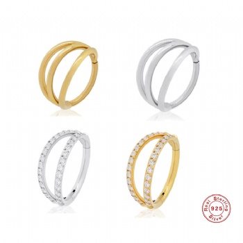 Fashion-Sterling-Silver-  Earrings  -NE2380