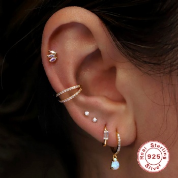 Fashion-Sterling-Silver-  Earrings  -NE2380