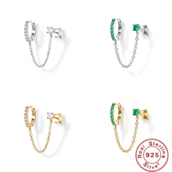 Fashion-Sterling-Silver-  Earrings  -NE2381