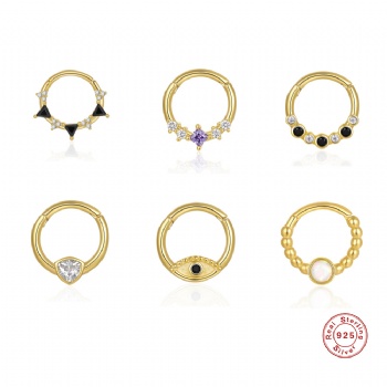Fashion-Sterling-Silver-  Earrings  -NE2384