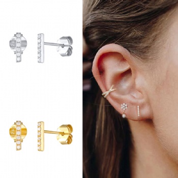 Fashion-Sterling-Silver-  Earrings  -NE2387