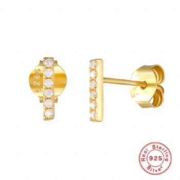 Fashion-Sterling-Silver-  Earrings  -NE2387