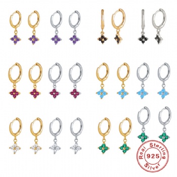 Fashion-Sterling-Silver-  Earrings  -NE2388