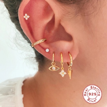 Fashion-Sterling-Silver-  Earrings  -NE2388