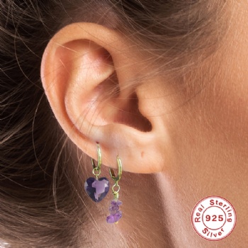 Fashion-Sterling-Silver-  Earrings  -NE2390