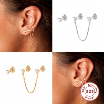 Fashion-Sterling-Silver-  Earrings  -NE2392