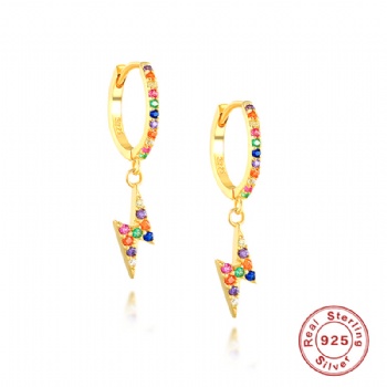 Fashion-Sterling-Silver- Earrings -NE18