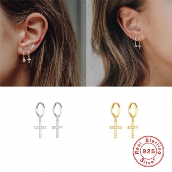 Fashion-Sterling-Silver- Earrings -NE20