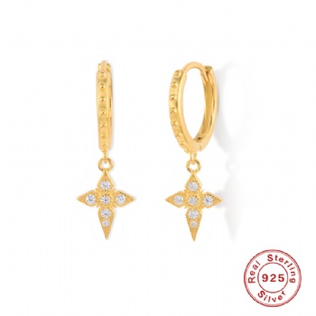 Fashion-Sterling-Silver- Earrings -NE22
