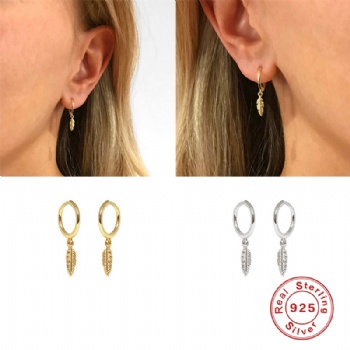 Fashion-Sterling-Silver- Earrings -NE27