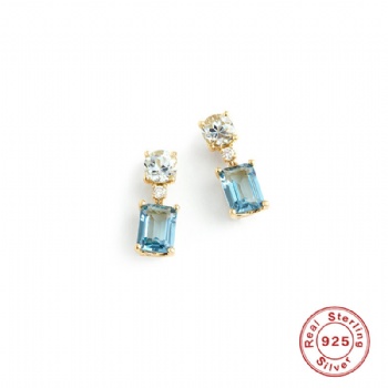 Fashion-Sterling-Silver- Earrings -NE39