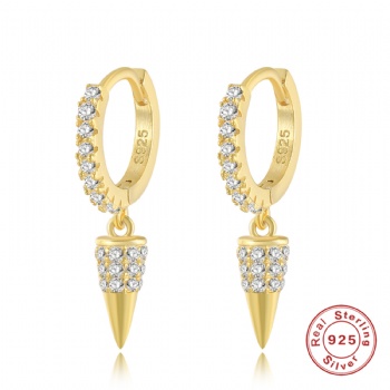 Fashion-Sterling-Silver- Earrings -NE44
