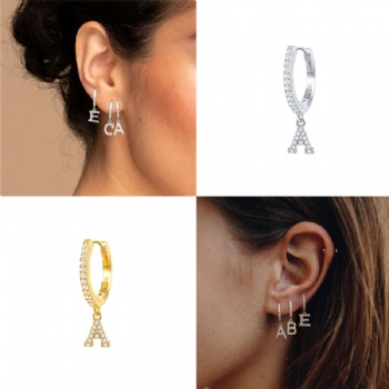 Fashion-Sterling-Silver- Earrings -NE47