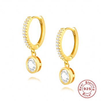 Fashion-Sterling-Silver- Earrings -NE49