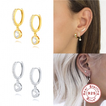 Fashion-Sterling-Silver- Earrings -NE49