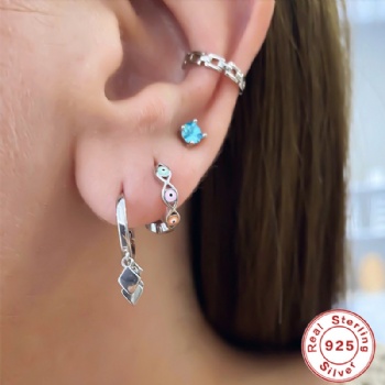 Fashion-Sterling-Silver- Earrings -NE02