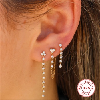 Fashion-Sterling-Silver- Earrings -NE03