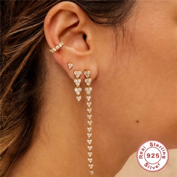 Fashion-Sterling-Silver- Earrings -NE03