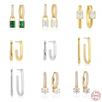 Fashion-Sterling-Silver- Earrings -NE05