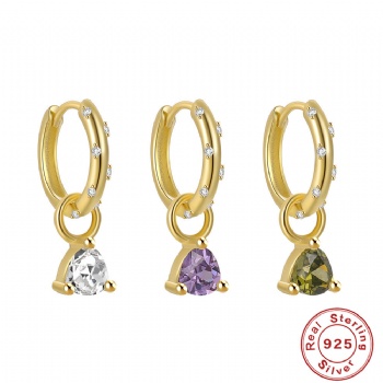 Fashion-Sterling-Silver- Earrings -NE06