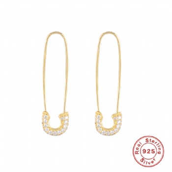 Fashion-Sterling-Silver- Earrings -NE10