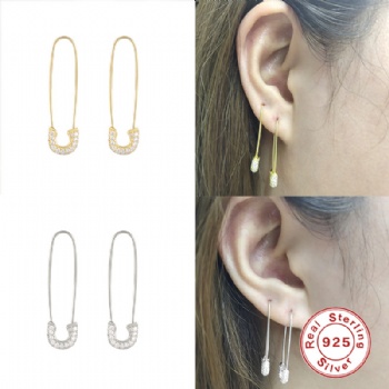 Fashion-Sterling-Silver- Earrings -NE10