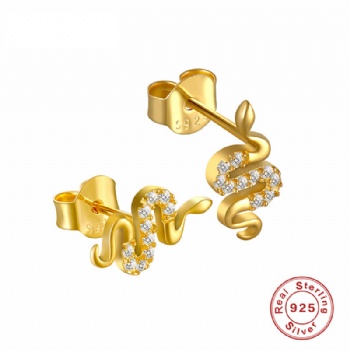 Fashion-Sterling-Silver- Earrings -NE14