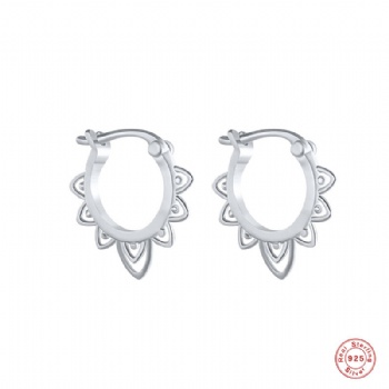 Fashion-Sterling-Silver- Earrings -NE16