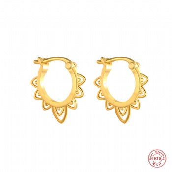 Fashion-Sterling-Silver- Earrings -NE16