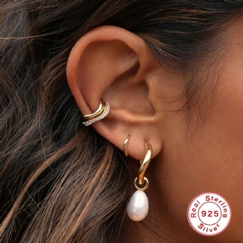 Fashion-Sterling-Silver- Earrings -NE17