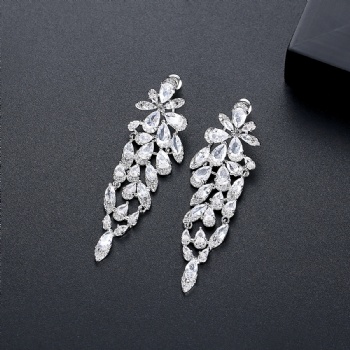 Bridal-Jewelry-Cubic-Zircon-Earrings-E1705